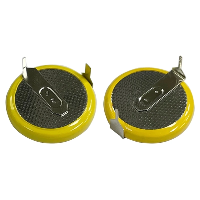 090F LIR2032 Аккумулятор 45mah 3,6 В литий -ионная батарея для часа для часа батарея ячейки монет