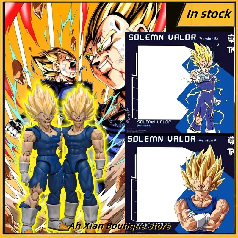 

Spot Goods Dragon Ball Black Hole Toys TK Dragon Ball Z SHF Super Saiyan SSJ Majin Vegeta Battle Damage Vegeta Collectible Model