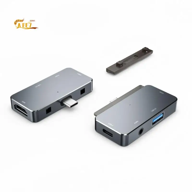 AEE7-4-In-1 USB-C Hub For Ipad Pro - -Compatible, USB 3.0, 3.5Mm Headphone Jack, PD Fast Charging