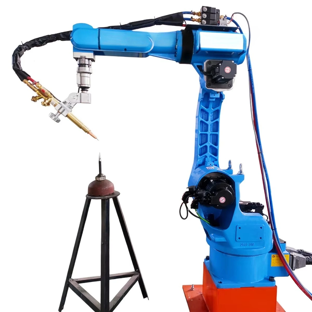 NUCK مناور اللحام الصناعي 6 محاور تحكم روبوت خزانة التحكم العددي