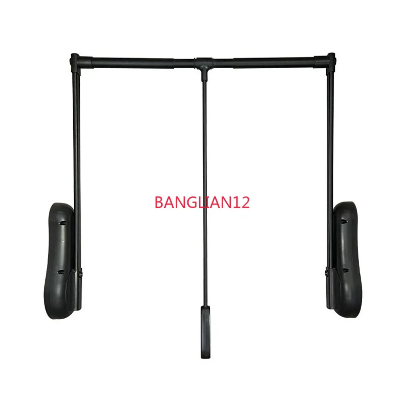 

Pull-down clothes hanging rod Lifting clothes rod in wardrobe