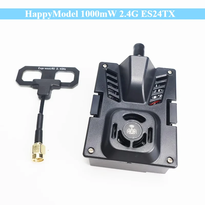 

High Frequency 1000mW 2.4G HappyModel ES24TX Pro ExpressLRS ELRS Micro TX Module and Cooling Fan RGB LED Module for RC FPV Drone
