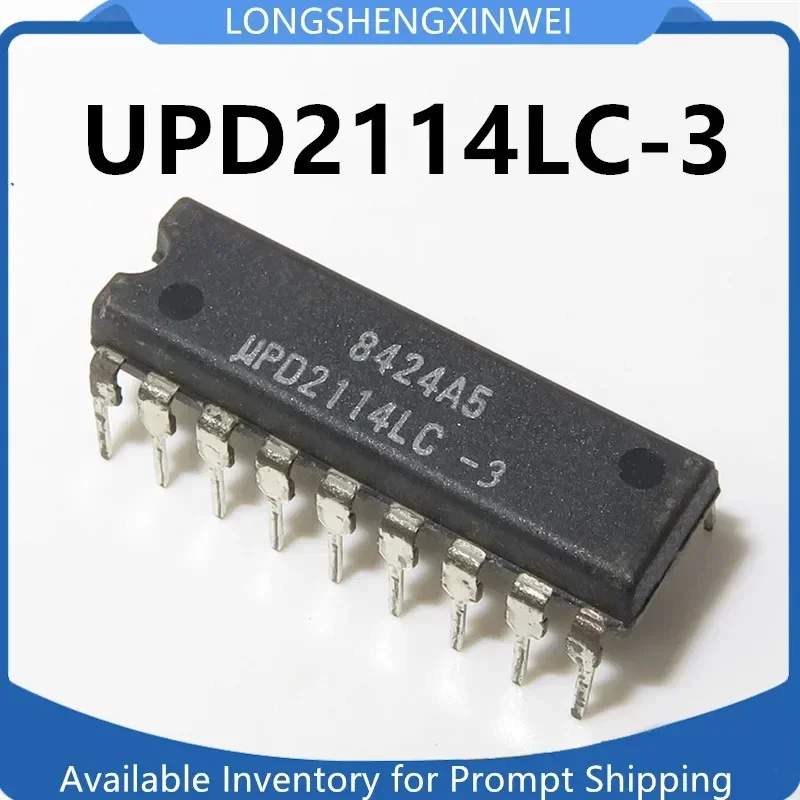 1PCS  UPD2114LC-3 New DIP18