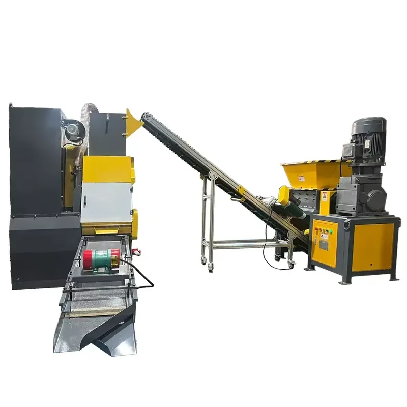 2026 Hot 150kg/h Copper Granulator System From VANER Copper Granulator System with an Included shredder Attachment/system