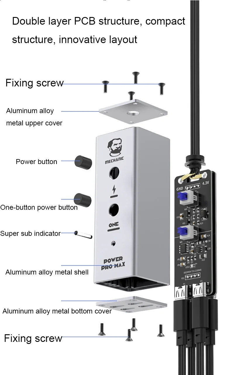 Power Boot Mechanic Power Pro Max One Button Repair Tool Line for IP 6, 6P, 7, 8, 8P, X, XS Max, 11 ProMax, 12 ProMax, 13 ProMax