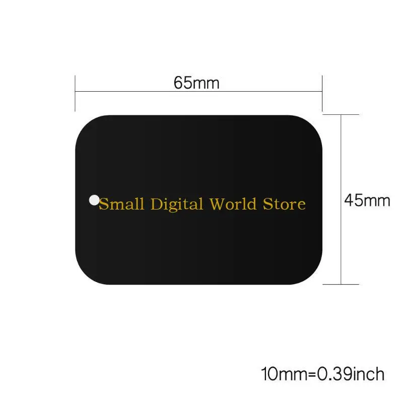 77UB METAL PLACE MAIXA MONTAGEM MONTAGEM MAGNET PHELETER Adesivo Adesivo Squo