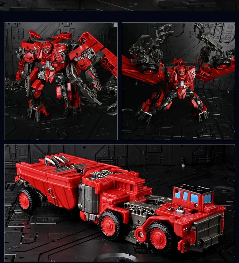 Heißer 8 Stil Devastator Transformation Roboter 8 IN 1 Mixer Bulldozer Auto Action Figure ABS Verformung Modell Spielzeug für Jungen Geschenk – Detail 8