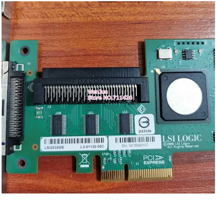 Imagem -03 - Cartão Controlador Original para hp Lsi20320ie Pci Express x4 Lsi20320ie Pcie Cartão Adaptador 439946001 439776-001