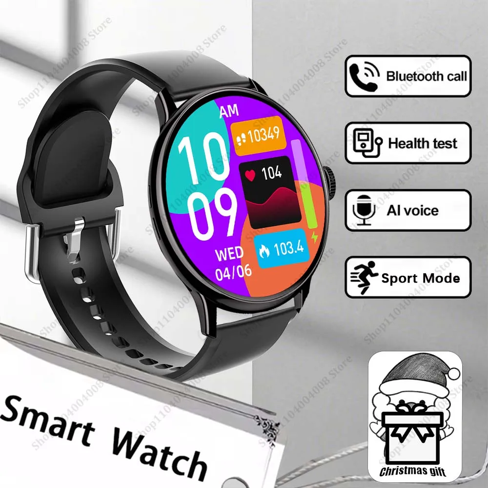 

Смарт-часы для упражнений для мужчин и женщин 1,52 HD Bluetooth-вызовы Рождественский подарок AI Голосовые часы для отслеживания здоровья Смарт-часы для женщин