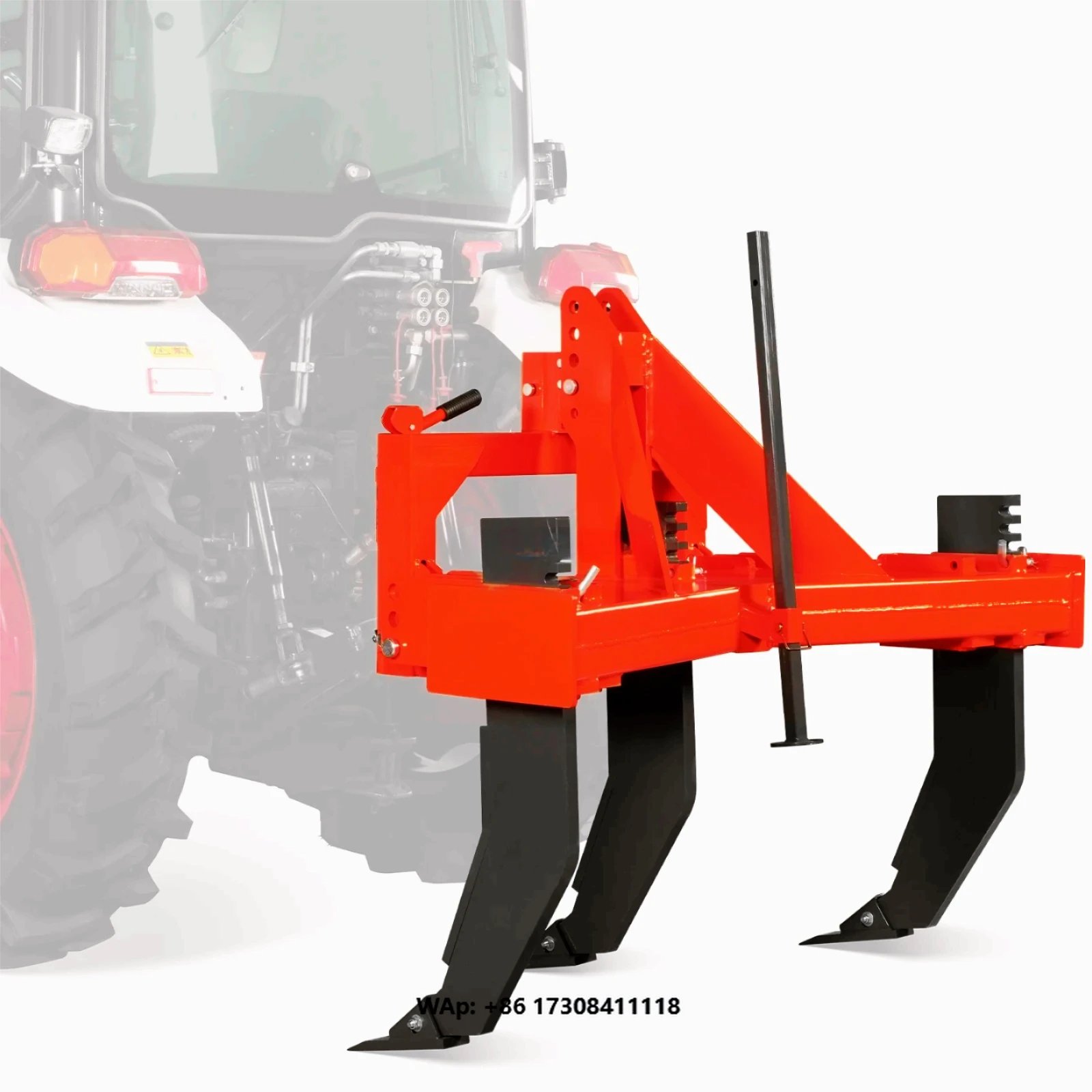 2025 Three-Point Linkage Farm Cultivator Deep Plow Subsoiler Agriculture Machinery Ripper Tractor Deep Subsoiler