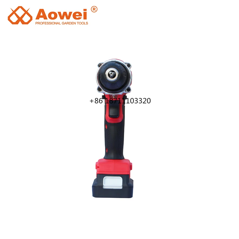 Good Quality 18V Cordless Electric Drill Set with impact  One Charger Plastic Box Li-ion Cordless Hammer Drill