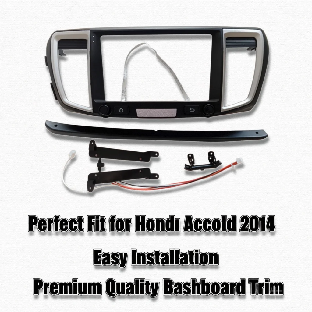 

9-дюймовая рамка для автомобильного радиоприемника для Honda Accord 2014, адаптер для панели приборной панели, комплект отделки для установки