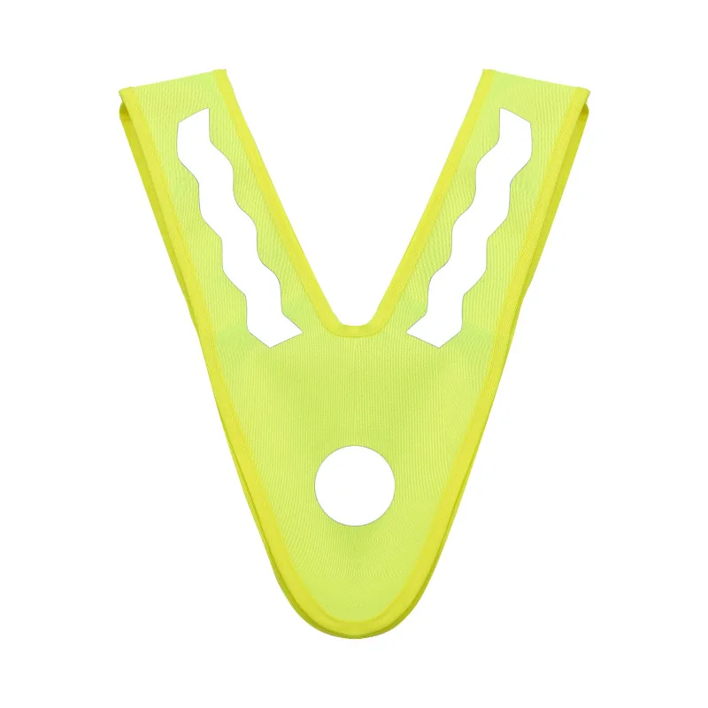Reflective Vest Shoulder Safety Vest High Visibility Reflective Clothing For Sanitation Traffic Outdoor Night Running