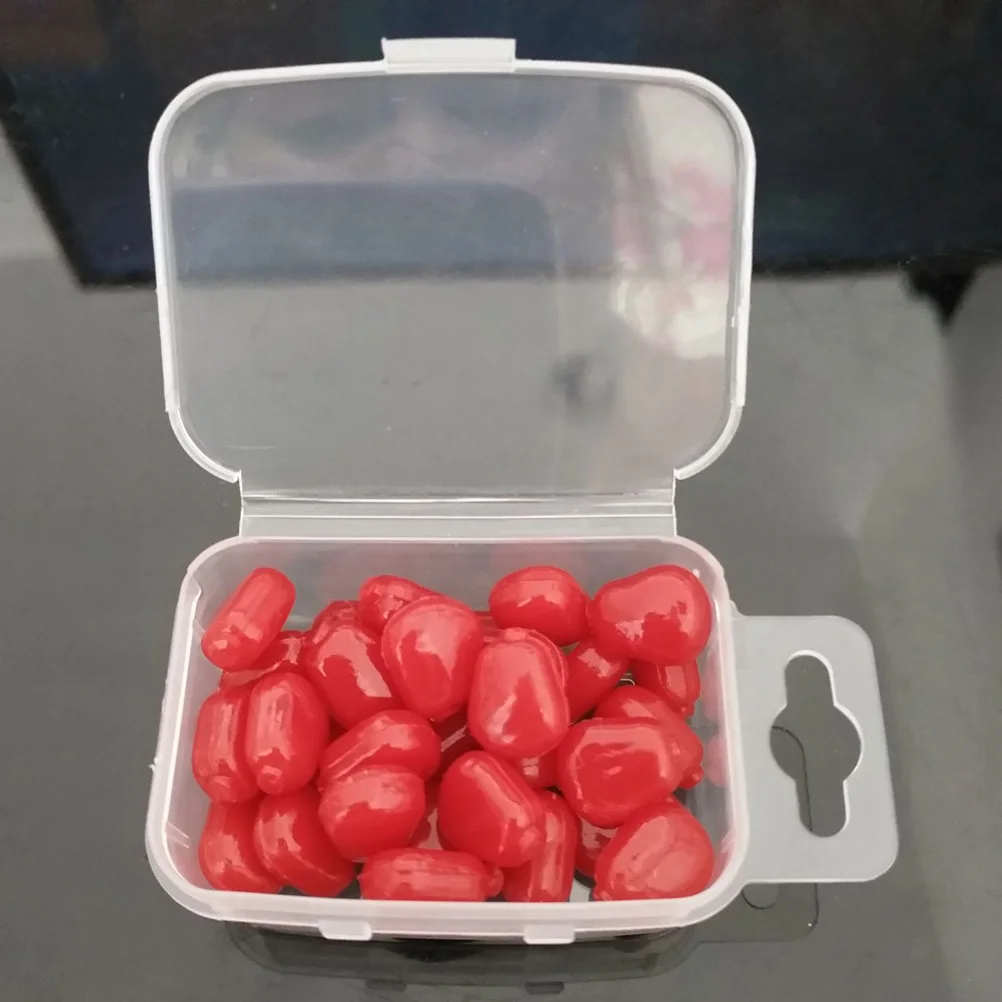 

50 Pcs Corn-grain Fish Bait Spoon Lure Fishing Lures Simulation Floating Baits Fake Bass