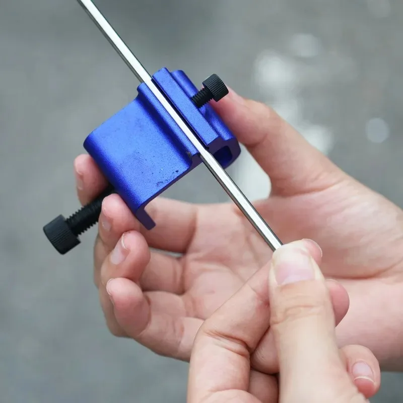 Aluminum Alloy Motorcycle Chain Alignment Tool for ATV Chain Adjuster Breaker and Riveter Set No-scratch Motorcycle Maintenance - Image 5