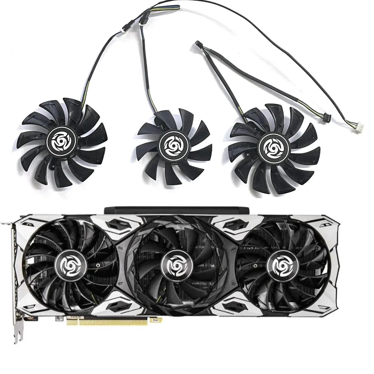 

New For ZOTAC GeForce RTX3060 3060ti 3070 3070ti 3080 3080ti 3090 Apocalypse OC Graphics Card Replacement Fan GA92S2U GA82S2U