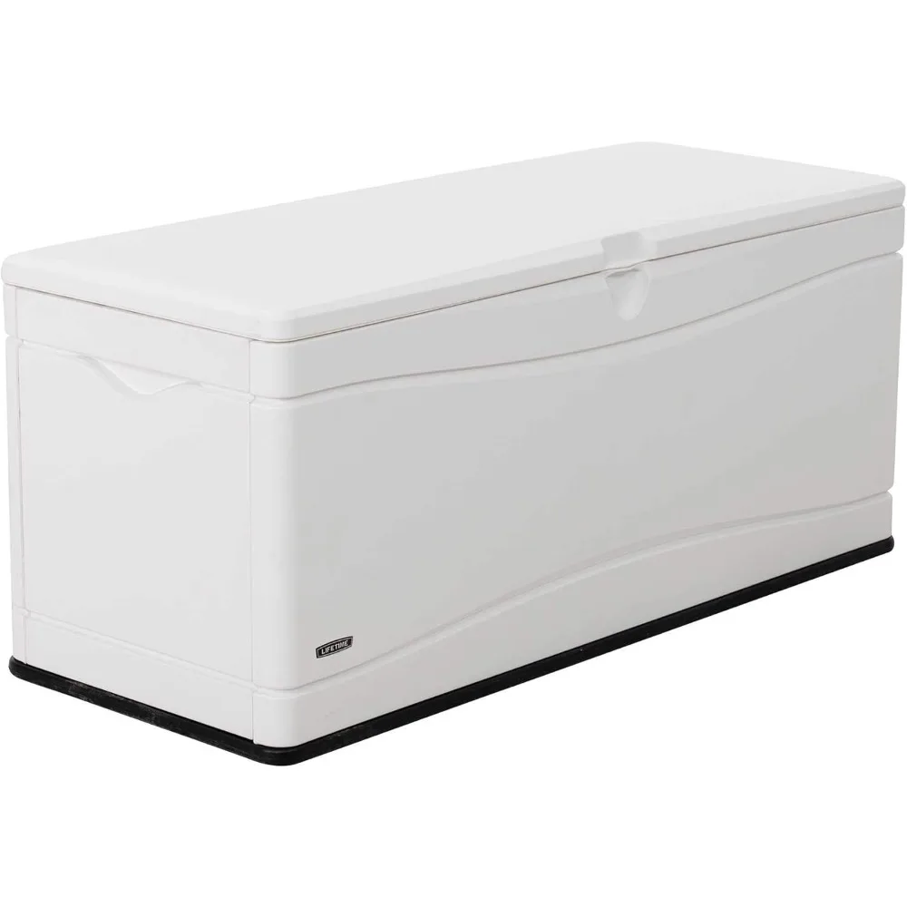 60348 Marine Dock, 130 Gallon Deck Box, Arctic White