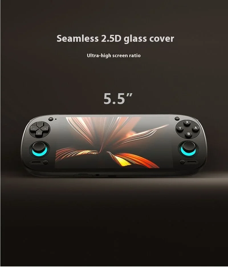 Retroid Pocket 5 RP5 Game Console 5.5Inch AMOLED 1080P Resolution Screen 500Nits 5000mAh 128G Handheld Game Consoles Custom Gift