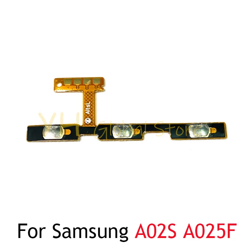 For Samsung Galaxy A02S A025F A42 A426B A02 A022F Power On Off Switch Volume Side Button Flex Cable Repair Parts