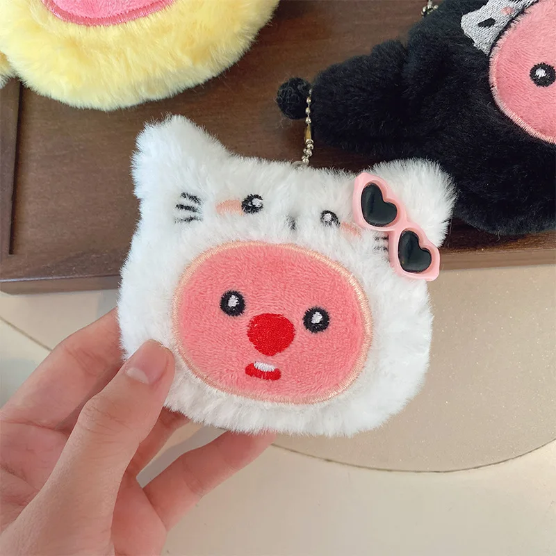 Kawaii Loopy Coin Purse Doll Bag Cute Cartoon Plush Pendant Storage Headphone Bag Cosplay Creative Gift Toy Anime Accessories