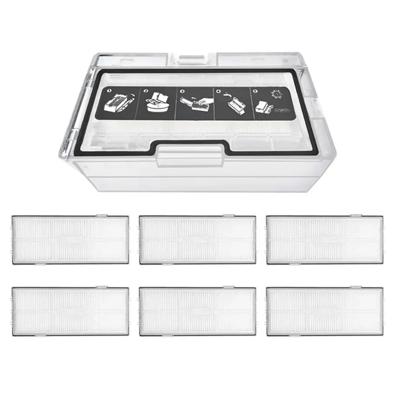 ABGP-para Roborock S8 PLUS / S8 Pro Ultra / G20 Robot aspirador caja colectora de polvo contenedor de polvo accesorios de repuesto