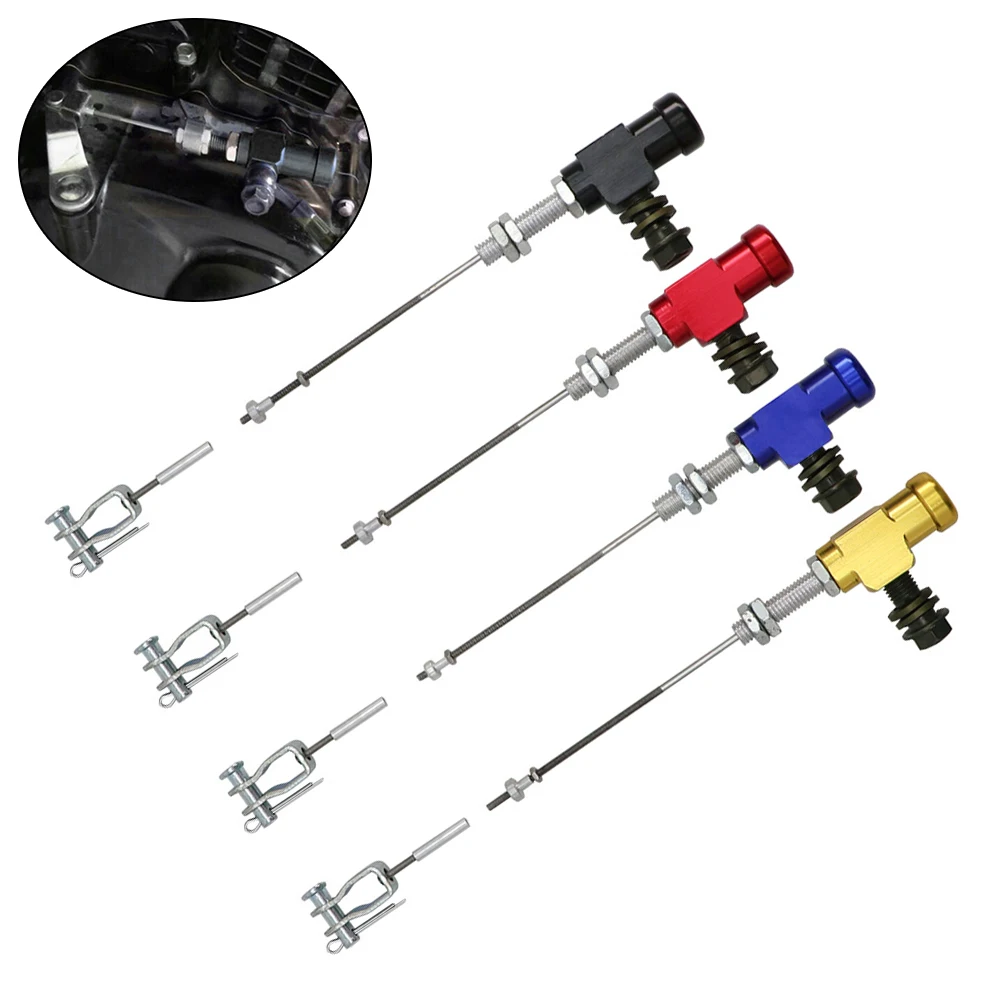 

Motorcycle Hydraulic Clutch Master Cylinder Rod System Brake Pump 4 Colors for Pit Dirt Bike Motorcycle Motorbike ATVs Quad