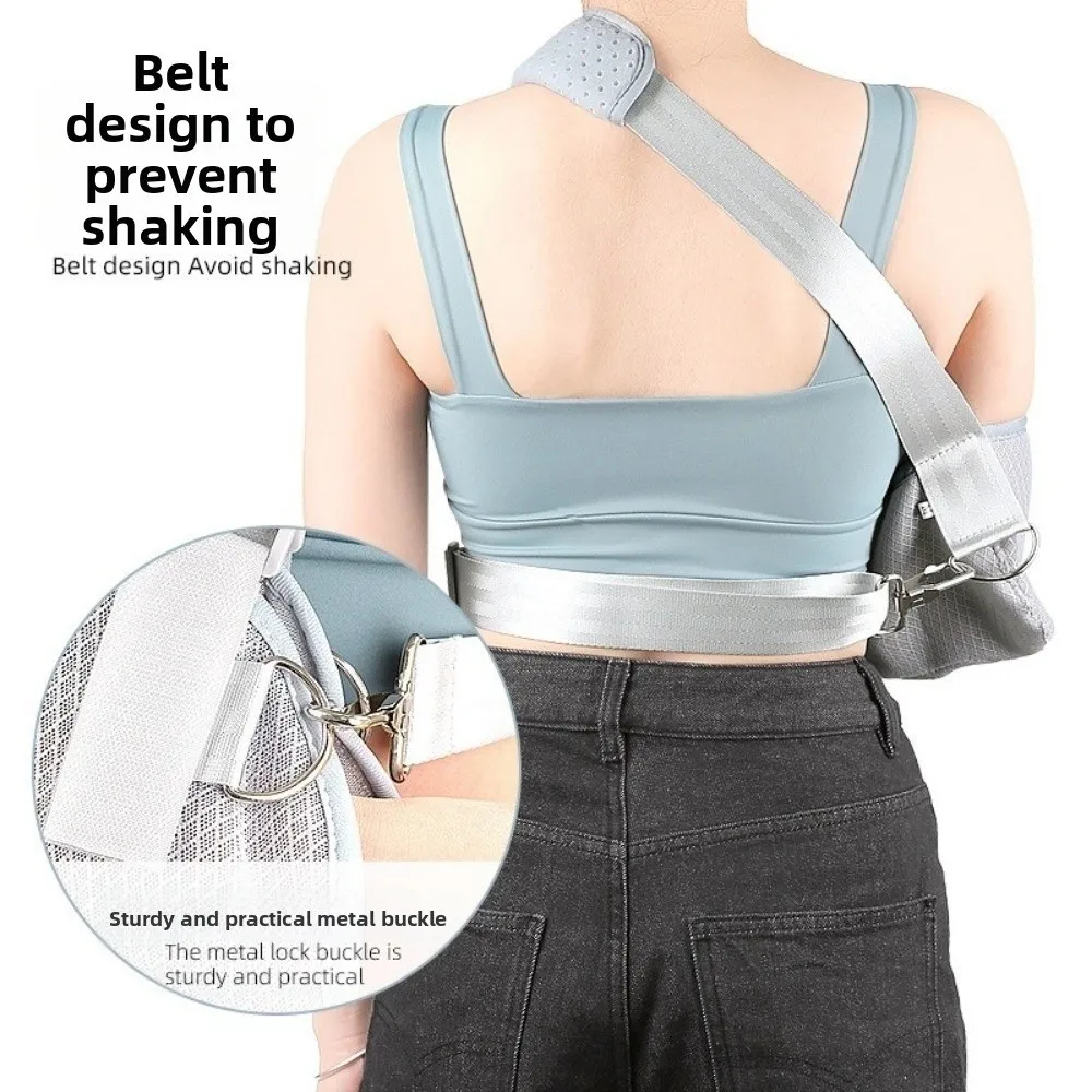 حزام قابل للتعديل حبال الذراع هدفين تنفس انفصال البليت الساعد هدفين سهلة لارتداء المعصم دعم المعصم حامي ثابت #3