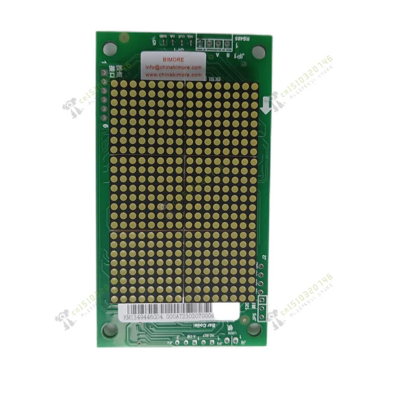 KM1349446G04 KM1349447H03 Elevator Dot Matrix Display Board White Light Vertical LOP PCB