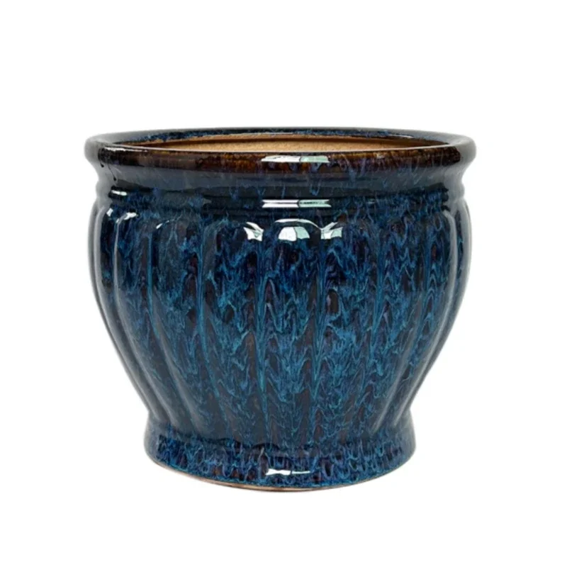 

Garden extra large floor-to-ceiling flower pot large diameter balcony tree planting flower tank green plant