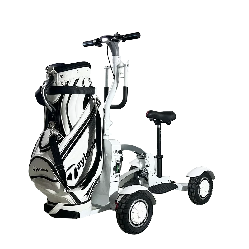 ESWING 48v lithium battery 4 wheels cheap chinese push golf scooter mini electric golf carts