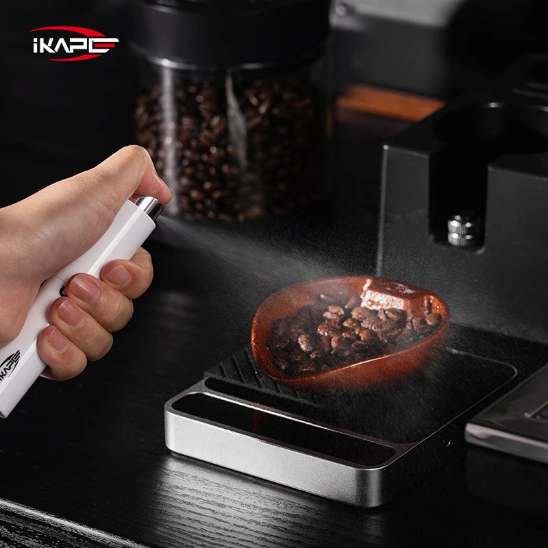 

IKAPE Чашка для дозирования кофе и распылитель RDT Подарочный набор Аксессуары для кофейни Деревянная чаша для дозирования эспрессо Измерение дозы на одну доску