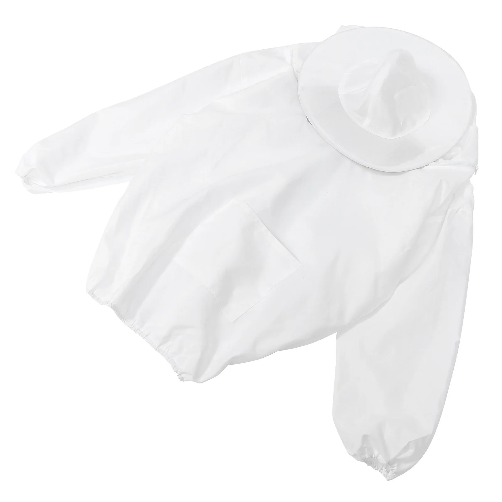 

1Pcs Protective Beekeeping Clothes Breathable Anti-Bee Costume with Veil Hat Uv Resistant Full Body Suit for Beekeepers