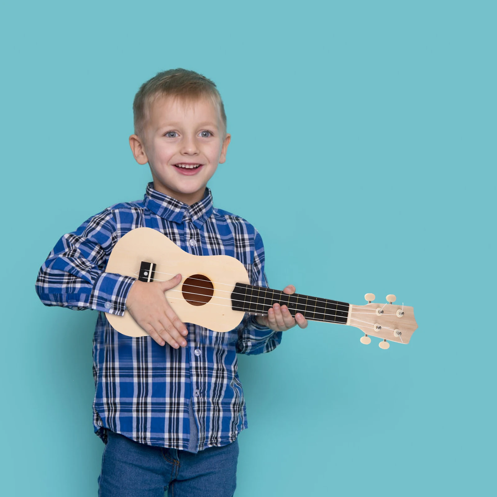 

21 Inch Ukulele Kits DIY Musical Instrument Hawaii Simple Child Lightweight Basswood S ed Pre Drilled Manual Included