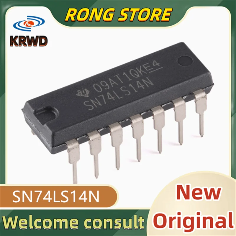 

10PCS SN74LS14N New and original SN74LS14 74LS14N DIP14