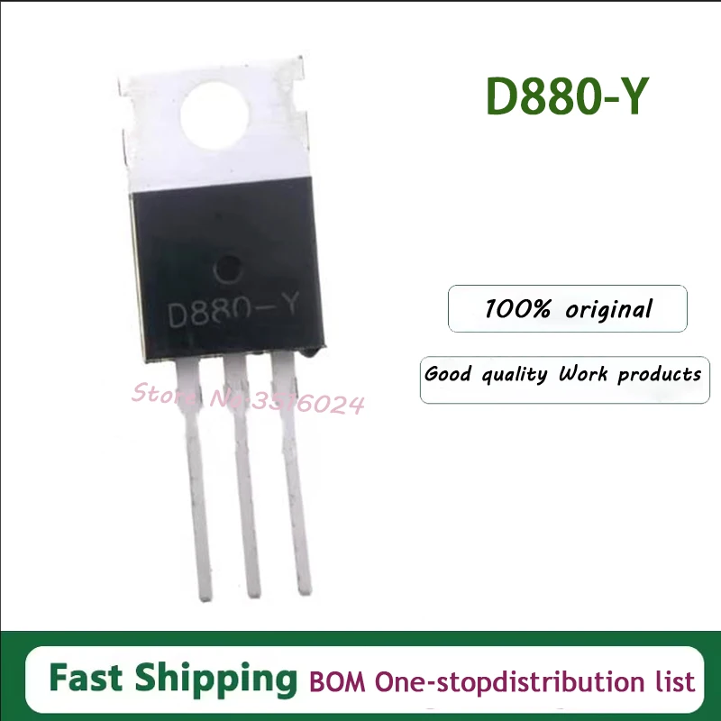 

10 шт./лот D880-Y D880 D880Y TO-220 100% новый