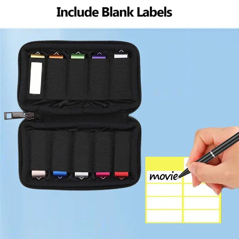 USB Flash Drive Storage Case Dustproof Organizer Box For Thumb Drives And Electronic Accessories, Compact And Portable A