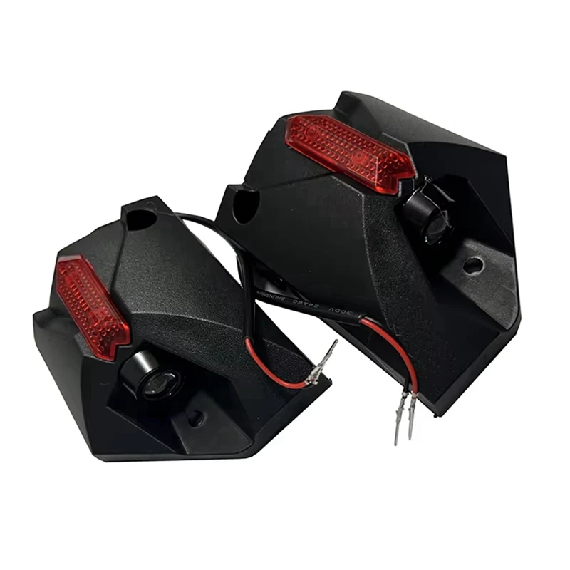 

ABJX новые передние указатели поворота для KUGOO Kukirin G2 MAX, детали для электрического скутера, левая и правая сигнальная лампа, аксессуары