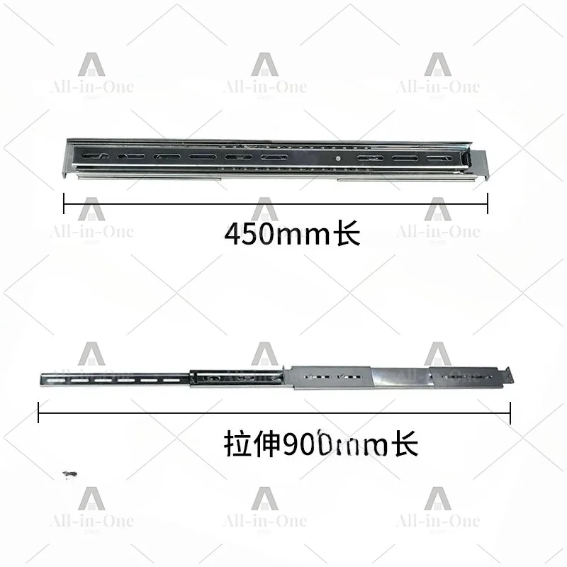 19-inch-server-rail-pull-out-three-section-slide-rail-network-cabinet-machine-room-standard-1u2u3u4u-chassis-rail