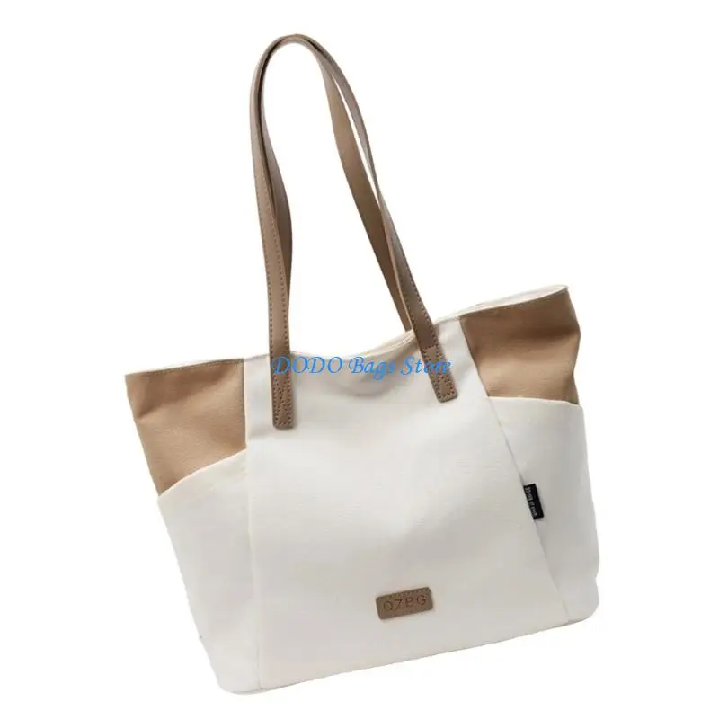 حقيبة كتف قماشية عملية وعصرية تحت الإبط للنساء اللاتي يبحثن عن الراحة والأناقة في روتينهن اليومي