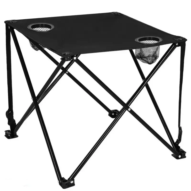 Outdoor Dining Table Portable Backyard BBQ Patio Fishing Chair Dining Table