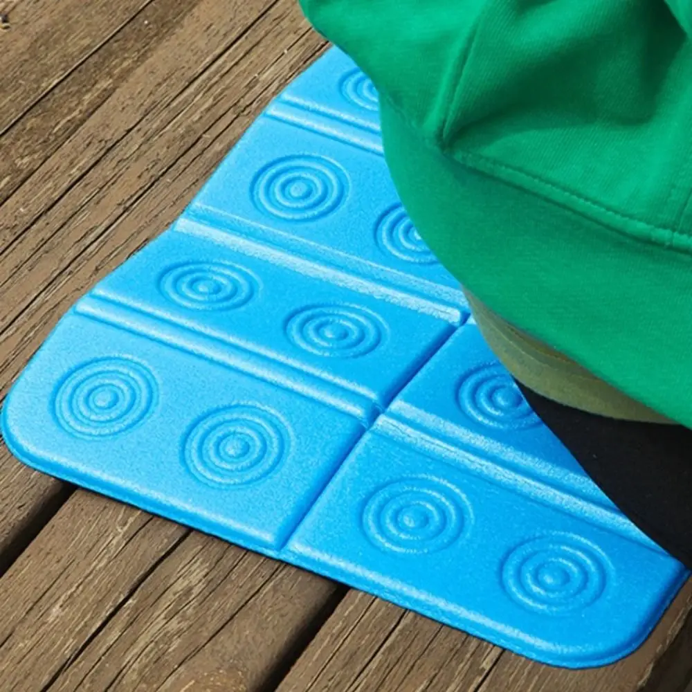 Compact XPE Sponge Foldable Seat Mat Foam Material Foldable Tourist Seat Mat Anti-Moisture Ultralight Camping Foam Pad Fishing