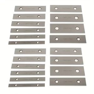 Accurate 10 Pair Parallel Blocks for Precision Lathe Machining, 1/8 Accuracy, 5 x 1/8 0002 Parallelism Gage Blocks