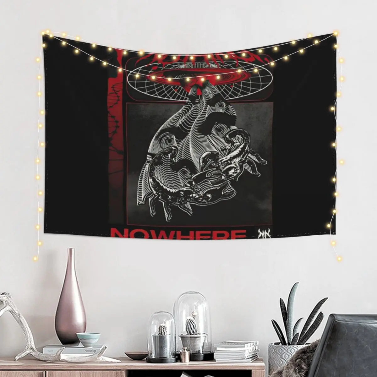 

nothing nowhere Tapestry Decor For Room Home Decor Aesthetic Wall Carpet Tapestry