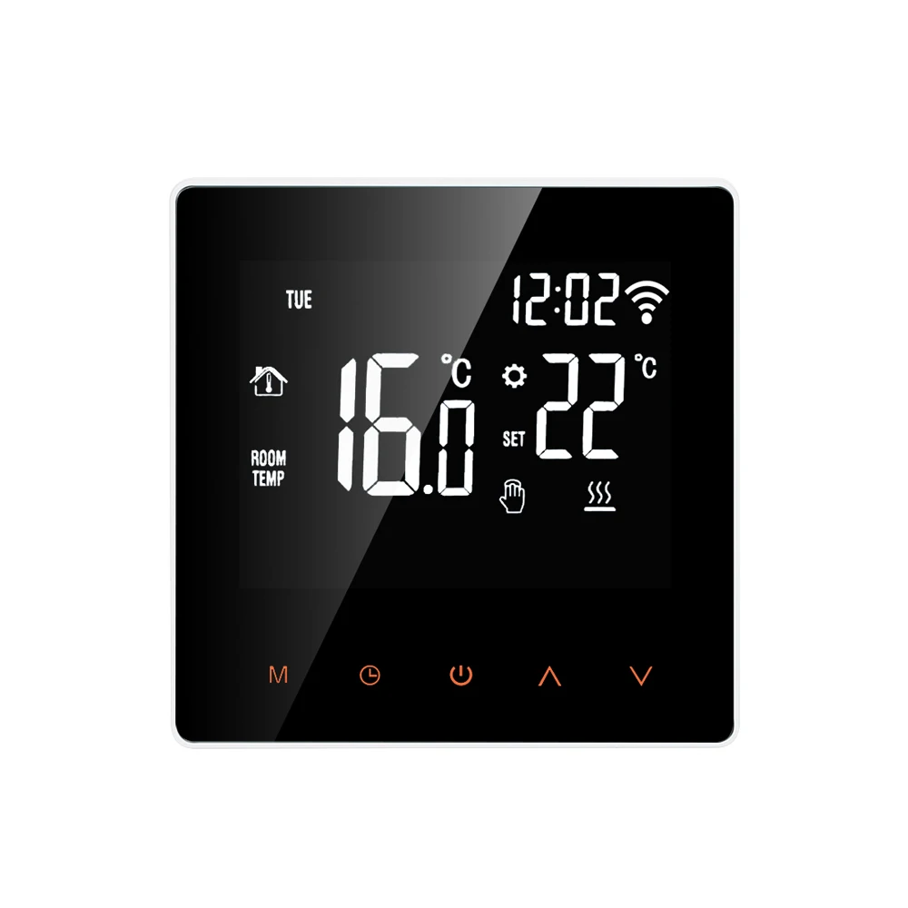 AVATTO WiFi Inteligentny Termostat, Elektryczny Sterownik Temperatury Ogrzewania Podłogowego, Kotła Wodnego/Gazowego, Zdalne Sterowanie dla Tuya, Google Home, Alice (WiFi WaterGas Boiler) — Zdjęcie 2 z 2