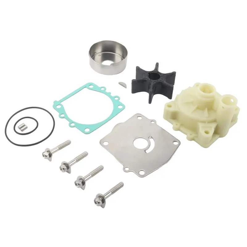 

Water Pump Impeller Repair Kit With Housing 6E5-W0078 6N6-W0078-00 For 2S 115 130 HP Engines