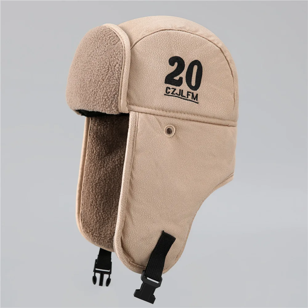 

Thickened for Warmth, Lei Feng Hat for Outdoor Cycling and Skiing, Windproof and Cold-Resistant, Ear-Protecting Hat for Women