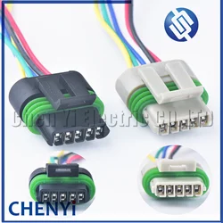 5 Pin female Auto waterproof connector LS1 LS2 High Energy Ignition Coil built-in Igniter Wire harness plug 12162825 12162830