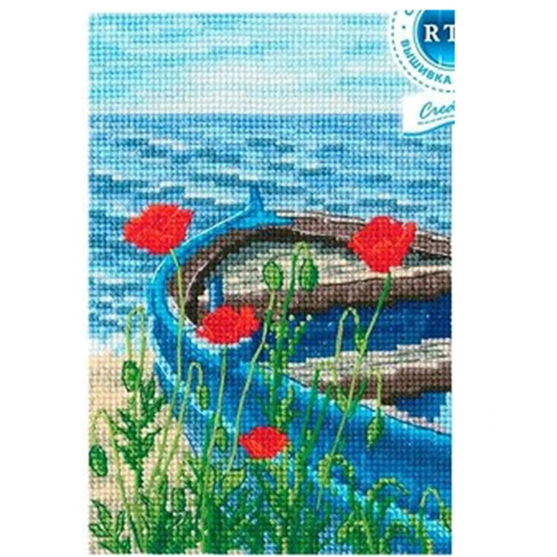 6719 Counted Cross Stitch Complete Kit Cross-stitch Hobby DIY Embroidery Kit Cross Stitch Set Needlework Kids Handicrafts Adults