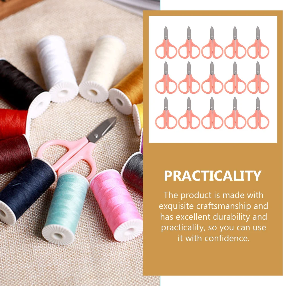 15 قطعة السلامة لمقص الحرف اليدوية الصغيرة عالية الدقة التفاصيل قطع Diy بها بنفسك سجل القصاصات بطاقات المعايدة المحمولة الطلاب الموضوع