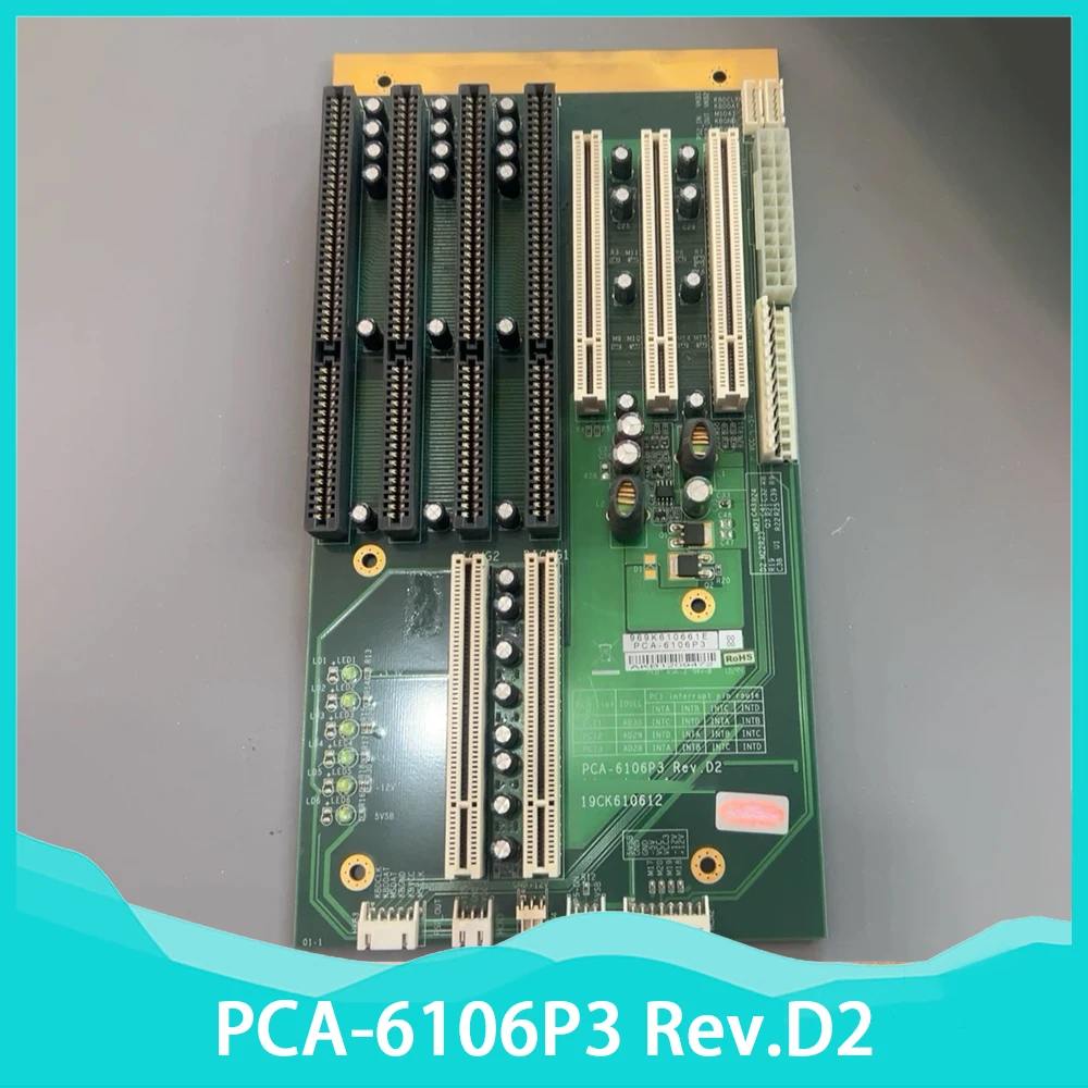 PCA-6106P3 Rev.D2 Industrial control board PCA-6106